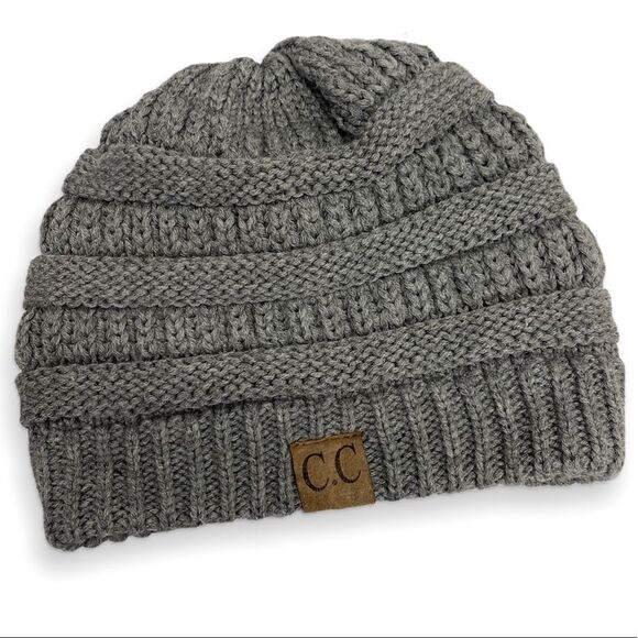 C.C. Gray Beanie - Picture 1 of 5